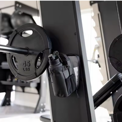 Magnetic Gym Bag for Water Bottle & Personal Essentials