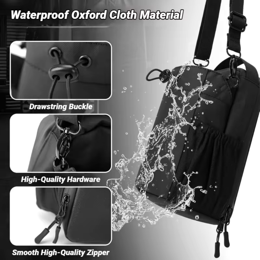 Magnetic Gym Bag for Water Bottle & Personal Essentials