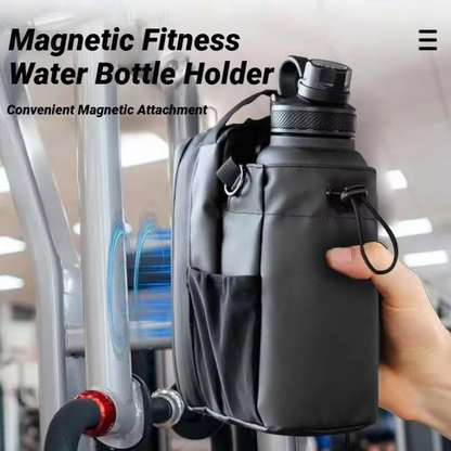 Magnetic Gym Bag for Water Bottle & Personal Essentials