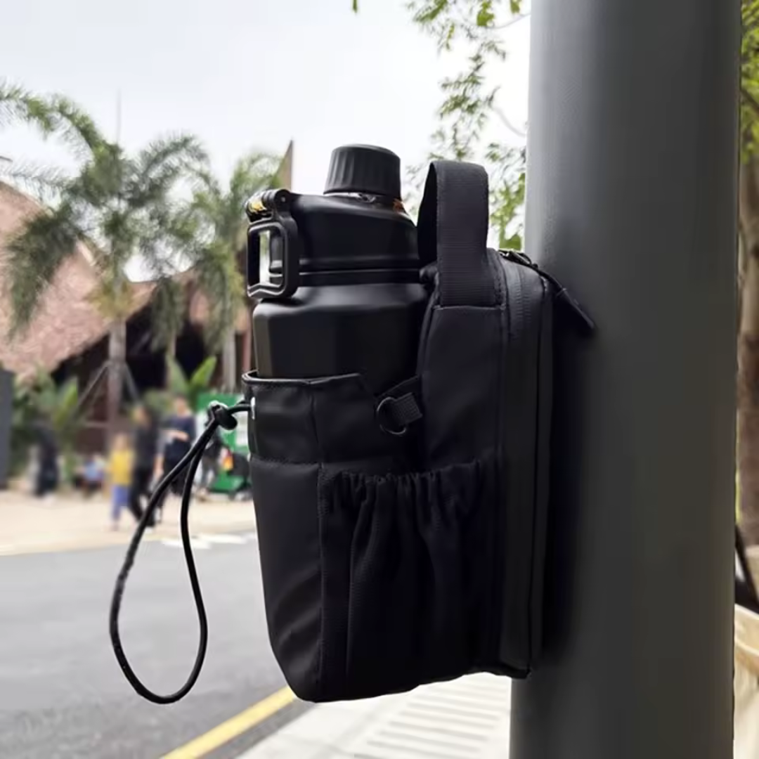 Magnetic Gym Bag for Water Bottle & Personal Essentials